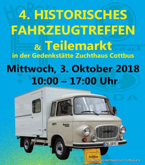 Bild zu Oldtimertreffen und Teilemarkt in Cottbus