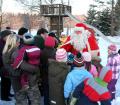 Mit Weihnachtsmann und Waldeisenbahn nach Kromlau